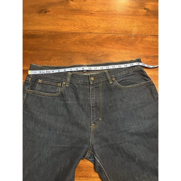 J.Crew The Bleecker Athletic Fit Dark Wash Jeans Men's 36x34 Slim Straight - Picture 7 of 13